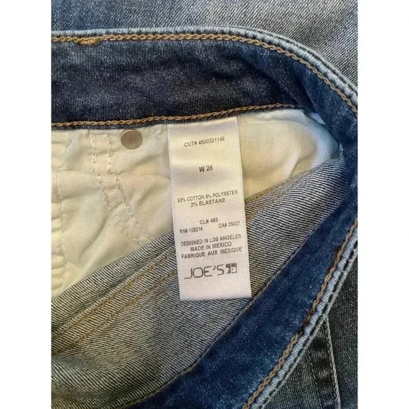 Joes Jeans Skinny Leg Fringe Jean Size 28 - Picture 8 of 8